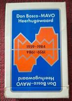 Don Bosco-MAVO Heerhugowaard Kaart- en kwartetspel, Ophalen of Verzenden, Zo goed als nieuw