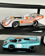 2x Porsche 917 racewagen (Minichamps én CMR), Hobby en Vrije tijd, Modelauto's | 1:18, Nieuw, MiniChamps, Auto, Ophalen