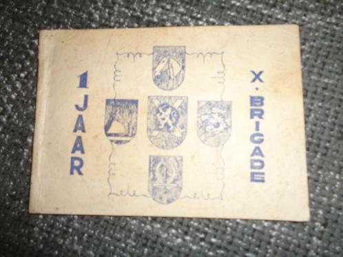 KNIL X Brigade 1 jaar 1947 leger soldaat Indie, Verzamelen, Militaria | Algemeen, Landmacht, Overige typen, Nederland, Verzenden
