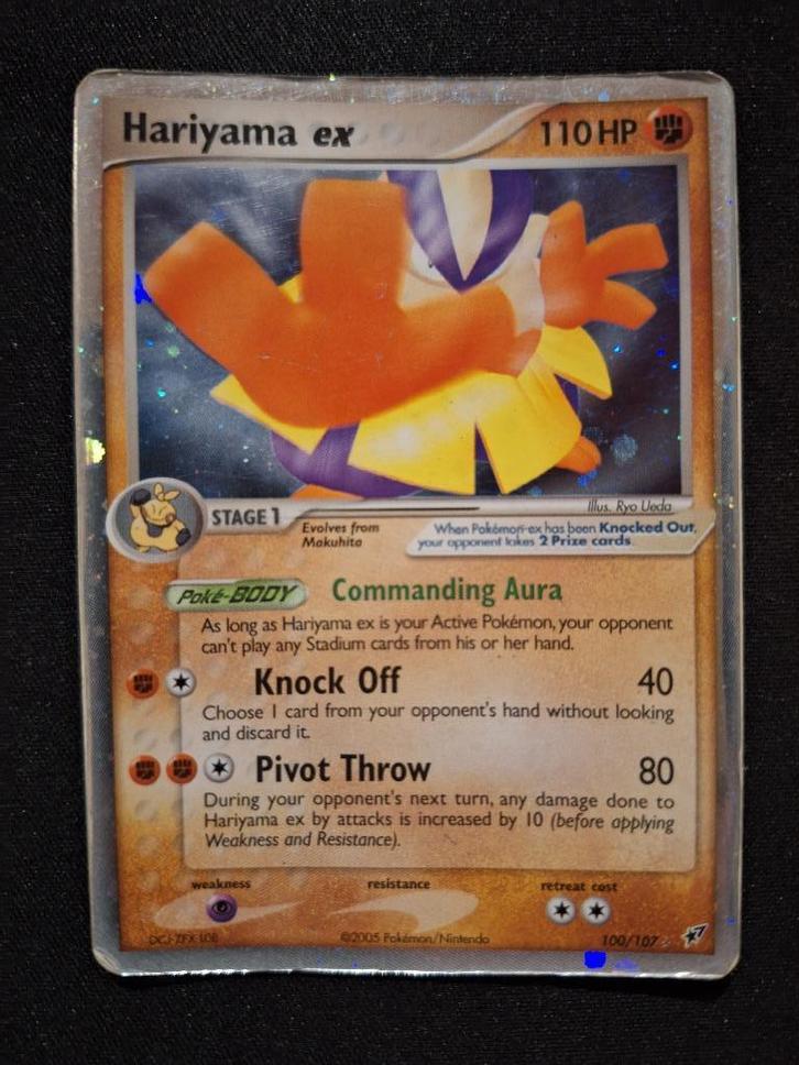 Hariyama ex #100 (EX Deoxys), Hobby en Vrije tijd, Verzamelkaartspellen | Pokémon, Gebruikt, Losse kaart, Verzenden