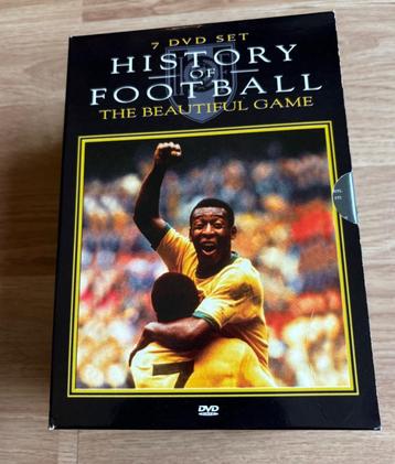 DVD box History of Football - The Beautiful game - 7 discs  beschikbaar voor biedingen