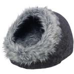 Kattenmand iglo Yelina fluffy zwart van € 34,99 nu € 24,95, Ophalen of Verzenden, Sales@trixie.de, Www.trixie.de, Nieuw