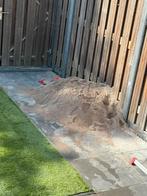 Speciaal kunstgras zand, Tuin en Terras, Zand, Ophalen