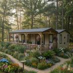 TE KOOP GEVRAAGD: vakantiehuisje aan bosrand voor verhuur, Vakantie, Vakantiehuizen | Nederland, In bos, 2 slaapkamers, Recreatiepark