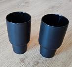 Set van 2 grote zwarte koffie-/theemokken, keramiek, 450ml, Ophalen, Keramiek, Nieuw, Overige stijlen