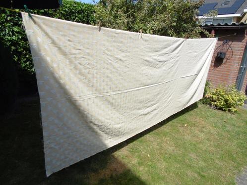Mooie grote lap stof., Hobby en Vrije tijd, Stoffen en Lappen, Zo goed als nieuw, Katoen, 120 cm of meer, 200 cm of meer, Beige