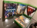 4x Xbox One games Nieuw Sealed Control, AC Origins/Odyssey, Avontuur en Actie, Vanaf 18 jaar, 1 speler, Nieuw