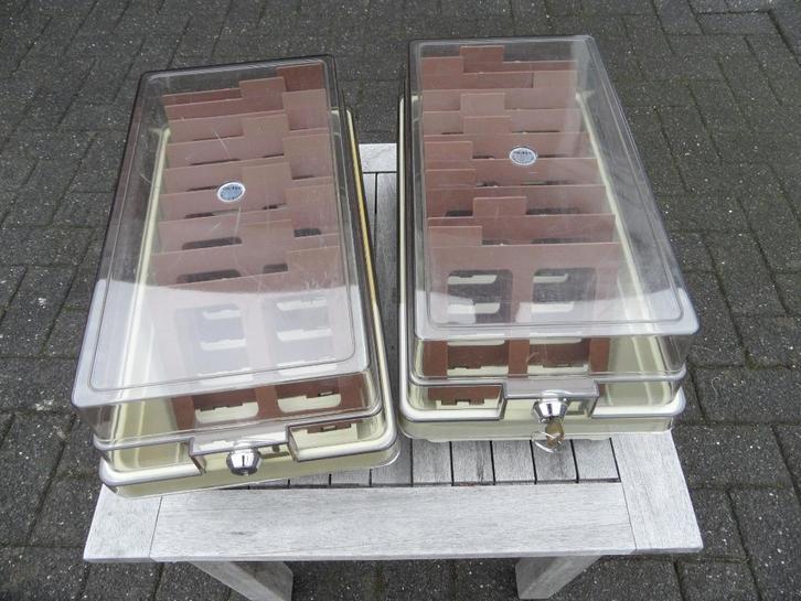 vintage - 2x grote diskette box - floppy 5,25 inch - 180 st, Computers en Software, Vintage Computers, Ophalen of Verzenden