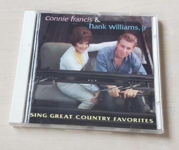 Connie Francis & Hank Williams JR - Sing Great Country Favor beschikbaar voor biedingen