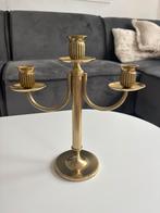 Driearmige kandelaar, Ophalen, Koper of Brons