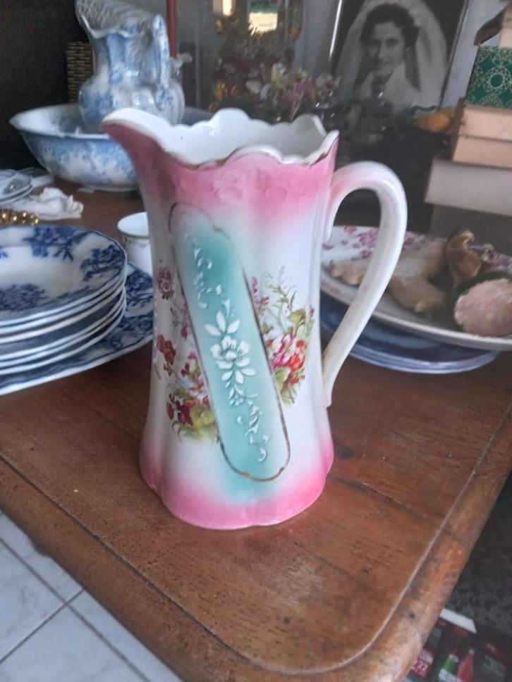 te koop prachtige gave antieke waterkan van NIMY, Antiek en Kunst, Antiek | Keramiek en Aardewerk, Ophalen of Verzenden