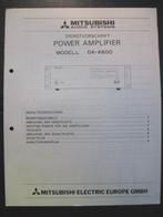 Mitsubishi M-A01 M-A04 M-P04 DA-U52 DA-R430 manuals, Gebruikt, Ophalen of Verzenden