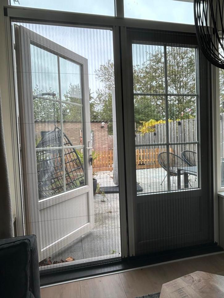 Dubbele Hordeur - Perfect voor de Zomer!, Doe-het-zelf en Verbouw, Deuren en Horren, Zo goed als nieuw, Hordeur, 200 tot 215 cm