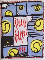Alechinsky - Originele Affiche - Roland Garros - 1988, Antiek en Kunst, Kunst | Litho's en Zeefdrukken, Verzenden