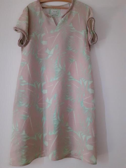 Zomerjurkje met korte mouw Malvin, Kleding | Dames, Jurken, Zo goed als nieuw, Maat 38/40 (M), Groen, Onder de knie, Ophalen