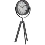Tafelklok op tripod, Ophalen of Verzenden, Nieuw, Wandklok