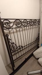 Tweepersoonsbed 140x200 cm – ijzeren frame, Ophalen