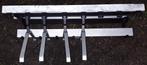 Wandgarderobe 100x31cm met hangers, Gebruikt, Minder dan 100 cm, Metaal, Ophalen