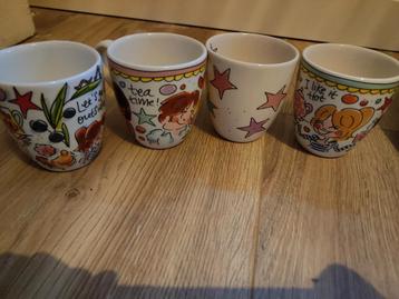 Blond Amsterdam Koffiekopjes - Set van 4 beschikbaar voor biedingen