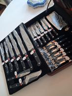 messenset compleet in koffer/ koksmessen, Ophalen of Verzenden, Nieuw, Rvs of Chroom
