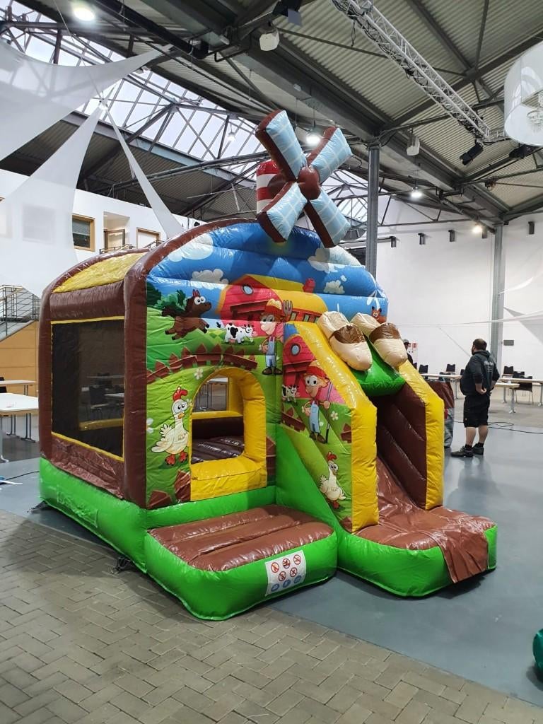 Te huur springkussen Boerderij, Ophalen, Zo goed als nieuw, Overige