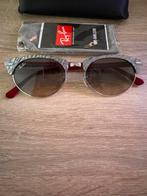 RayBan Clubmaster Oval RB3946, Grey/Red., Zonnebril, Nieuw, Ophalen of Verzenden, Ray-Ban