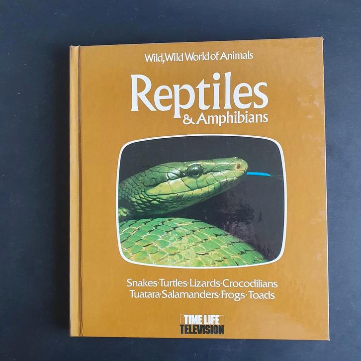 Reptielen & Amfibieën - Wild, Wild World of Animals, Boeken, Natuur, Gelezen, Natuur algemeen, Ophalen of Verzenden
