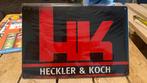 Heckler&Koch metalen bord, Ophalen of Verzenden