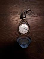 Ouderwets zakhorloge, Sieraden, Tassen en Uiterlijk, Horloges | Antiek, Overige materialen, Zakhorloge, 1900 tot 1930, Met ketting