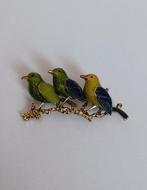 Vogels broche, Sieraden, Tassen en Uiterlijk, Broches, Overige materialen, 4 tot 7 cm, Overige kleuren, Nieuw
