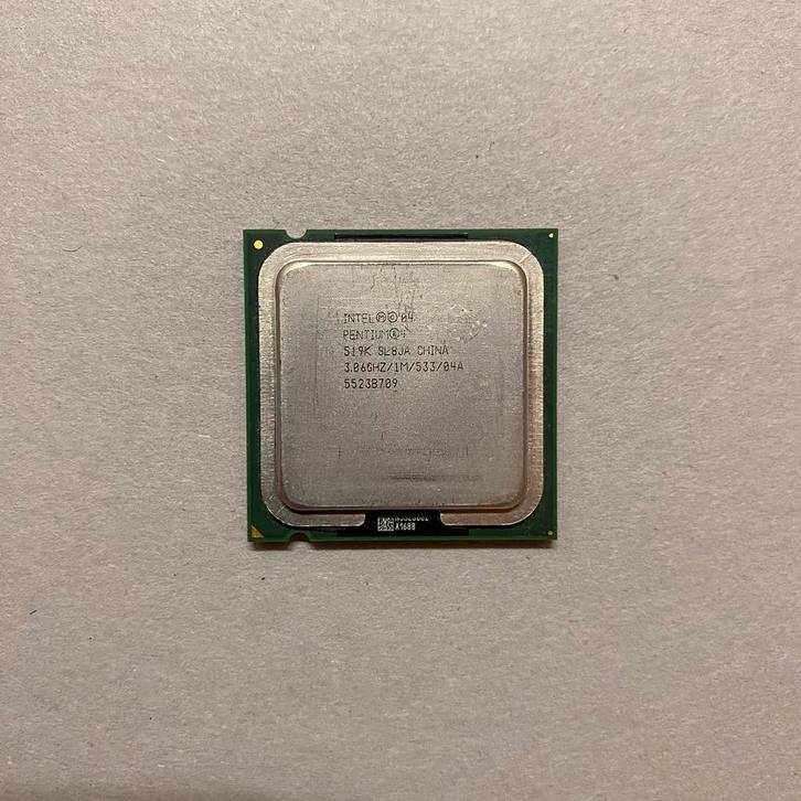 Intel Pentium 4 Processor 519K 3,06GHz LGA 775, Computers en Software, Processors, Gebruikt, Overige, 3 tot 4 Ghz, Ophalen of Verzenden