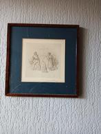 Antieke ets, Antiek en Kunst, Ophalen of Verzenden