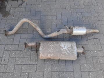 Land Rover Discovery 1 series 2 uitlaat middendemp eindpijp beschikbaar voor biedingen