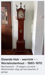 Staande klok Warmink 1960-1970 Westminster, Huis en Inrichting, Ophalen, Staande klok