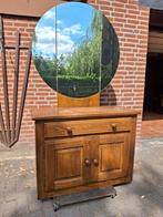 Antiek spiegel kast / opmaak dressoir GRATIS, Ophalen, Rechthoekig