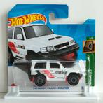 1997 Mitsubishi Pajero Evolution wit Hotwheels, Hobby en Vrije tijd, Modelauto's | Overige schalen, Nieuw, Ophalen of Verzenden