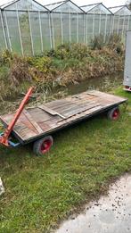 4 wiel aanhangwagen transportwagen, 100 liter of meer, Ophalen of Verzenden, Zo goed als nieuw, Transportkar