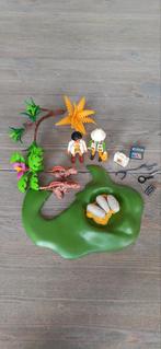 Playmobile dinosaurus set, Ophalen of Verzenden, Gebruikt