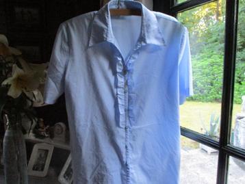 mj/FRANKENWALDER/blouse/blousje/korte mouw met ruchel  mt 44 beschikbaar voor biedingen