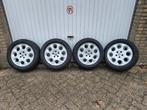 Alfa 166 / Hyundai i10 / Toyota Yaris velgen met banden, Ophalen, 14 inch, Gebruikt, Banden en Velgen