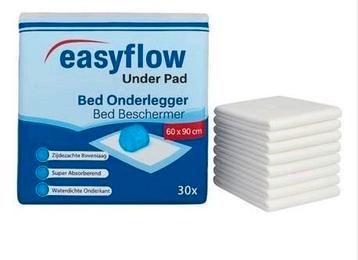 30 stuks - Easyflow - Incontinentie onderlegger - 60x90cm beschikbaar voor biedingen