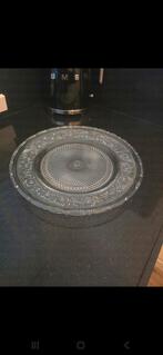 Glazen schaal, Ophalen of Verzenden, Zo goed als nieuw, Rond, Glas