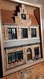 3D schilderij: Chocolaterie in Brugge, Belgie, Nieuw, Schilderij, Ophalen of Verzenden