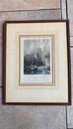 Sint laurenskerk Rotterdam 1834, Antiek en Kunst, Kunst | Etsen en Gravures, Ophalen of Verzenden