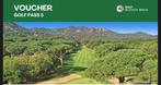 5x Greenfee in de Coste Brave, Sport en Fitness, Golf, Verzenden, Nieuw, Overige merken
