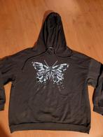 Neon en nylon Dameskleding sweater vlinder antraciet M, Kleding | Dames, Truien en Vesten, Maat 38/40 (M), Neon&nylon, Ophalen of Verzenden