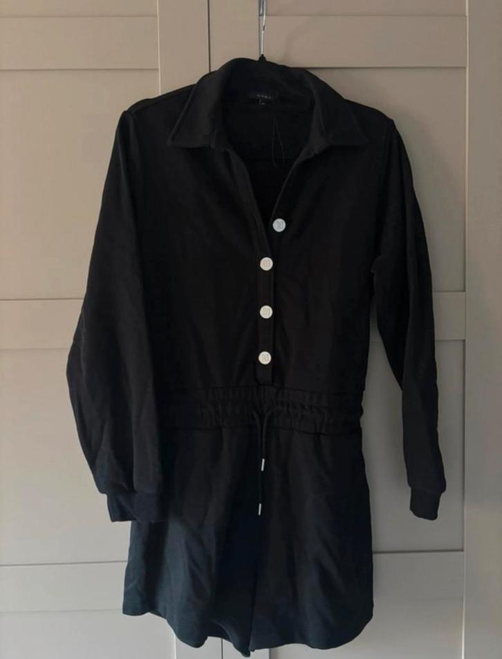 Nikkie Jumpsuit Maat 40, Kleding | Dames, Jumpsuits, Zo goed als nieuw, Maat 38/40 (M), Zwart, Ophalen of Verzenden