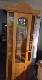 Blank eiken wandmeubel, Huis en Inrichting, Kasten | Wandmeubels, Ophalen, 200 cm of meer, Met deur(en), 200 tot 250 cm