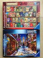 🧩2 RAVENSBURGER🎄KERST Puzzels van1000 stukjes., Ophalen of Verzenden, 500 t/m 1500 stukjes, Zo goed als nieuw, Legpuzzel