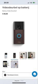Nieuwe Ring Video Deurbel - Nooit gebruikt!, Huis en Inrichting, Deurbellen, Ophalen of Verzenden, Compatibel met smartphone, Nieuw